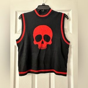 Hot Topic Crop Sweater Vest